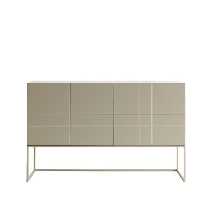 Kilt Light 137 sideboard - dark sand, 3 dörrar - Asplund