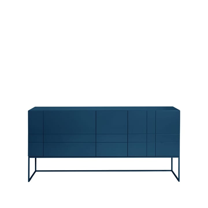 Kilt Light 180 sideboard - deep blue, 3 dörrar, 2 lådor - Asplund