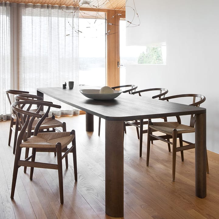 Moci matbord, Chestnut stained, 280x95 Asplund