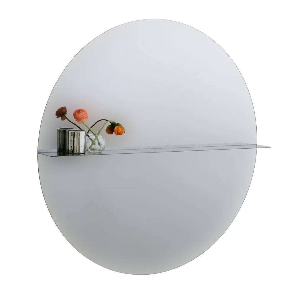 Otto spegel, green khaki, small, klart spegelglas Asplund