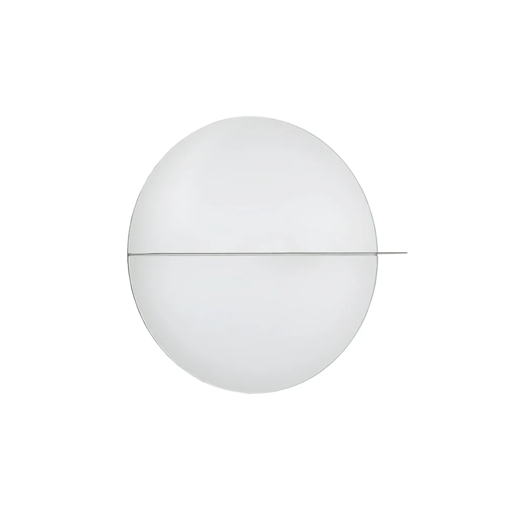 Otto spegel, green khaki, small, klart spegelglas Asplund