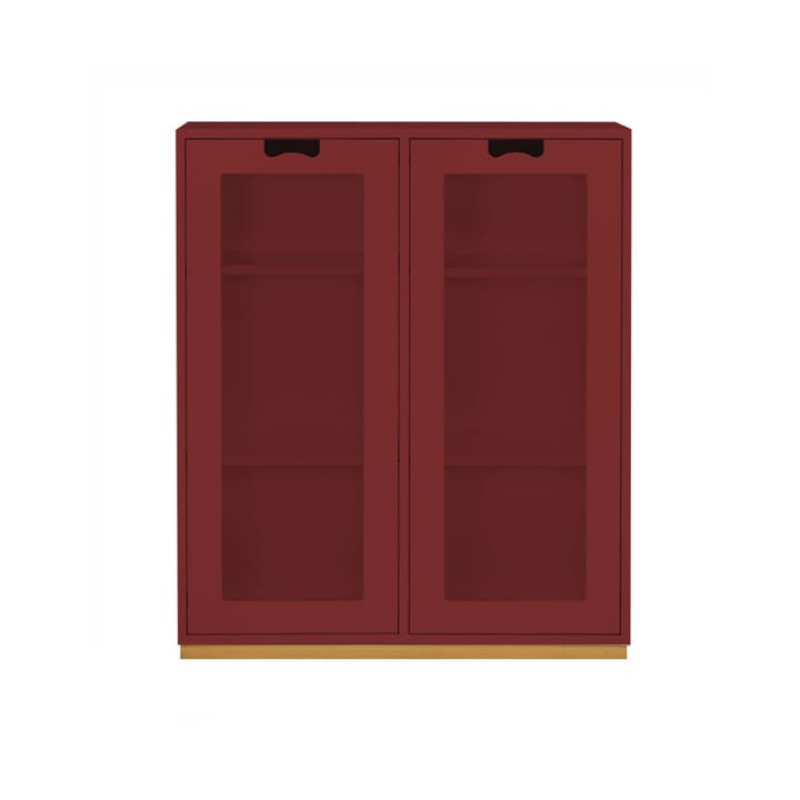 Snö E vitrinskåp - Brown red, dj. 30 cm - Asplund
