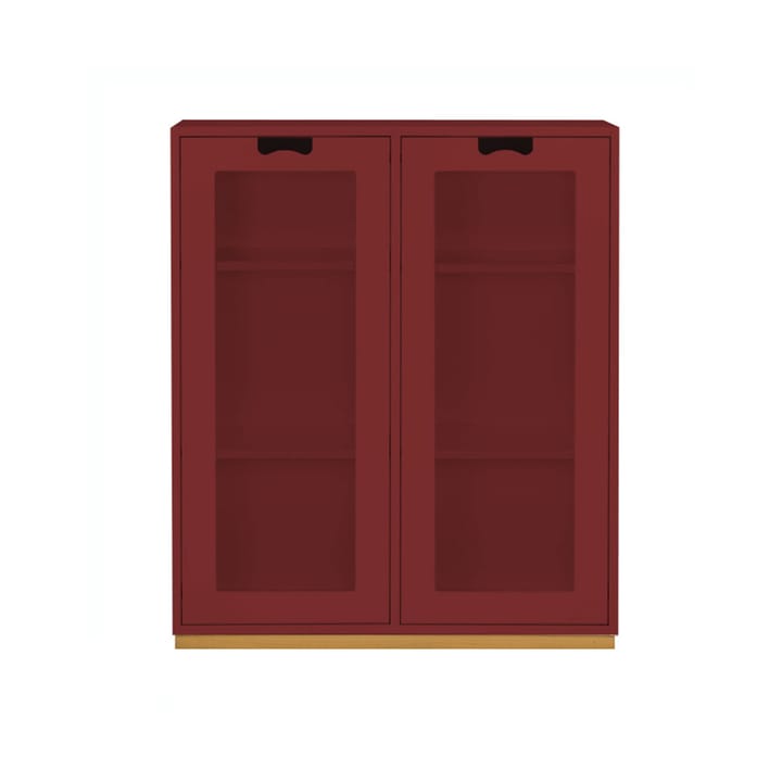 Snö E vitrinskåp - Brown red, dj. 42 cm - Asplund