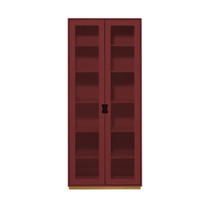 Snö F högskåp vitrin - Brown red, dj 42 cm - Asplund