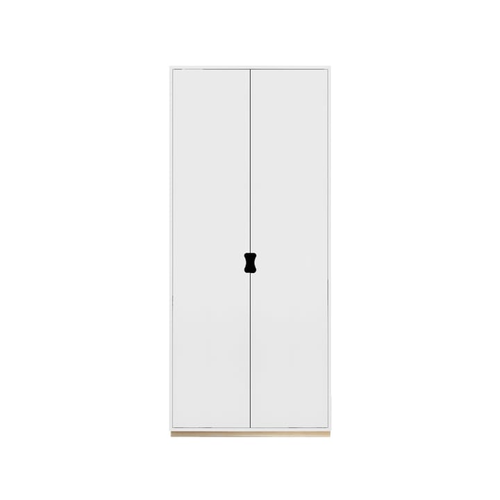 Snö F högskåp - white, björksockel, dj.42 cm - Asplund