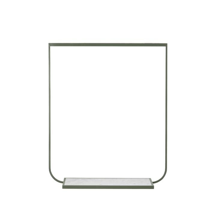 Tati klädhängare - green khaki, large, carrara marmor - Asplund