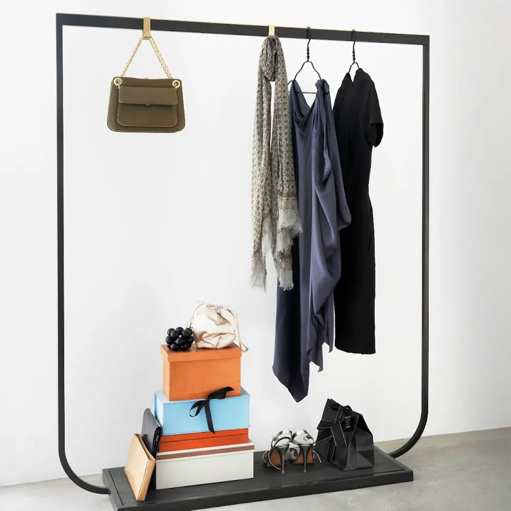 Tati klädhängare, white, small, carrara marmor Asplund