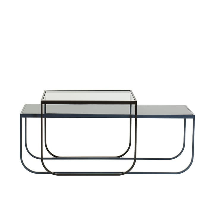 Tati Lounge High soffbord - glas, white - Asplund