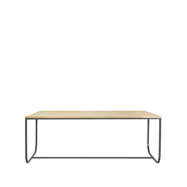 Tati matbord, vitbetsad ek (p2), 200, stativ storm grey Asplund