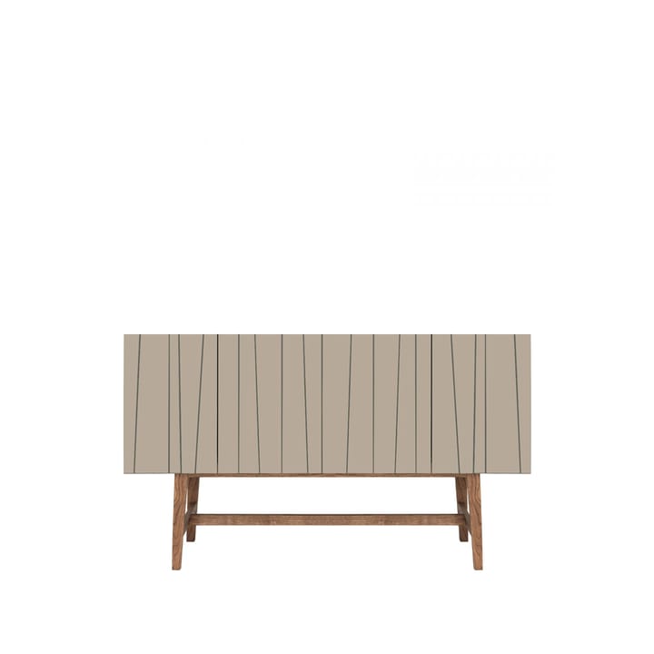 Vass 60 180 sideboard - dark sand, dark smoked oak p6 stativ - Asplund