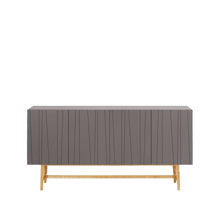 Vass 60 180 sideboard - storm grey, vit ek p2 stativ - Asplund