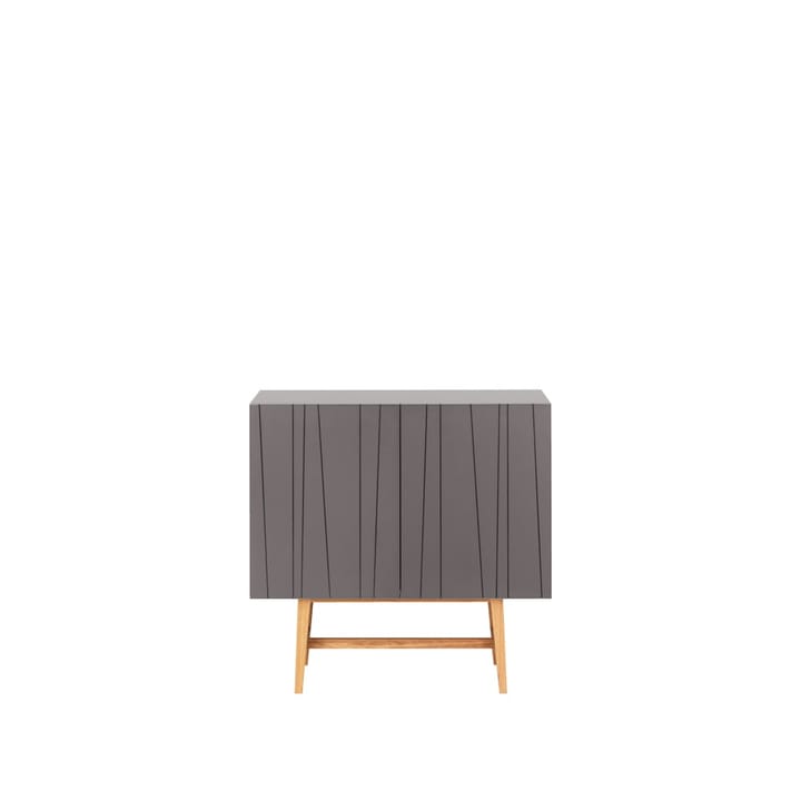 Vass 60 90 sideboard - storm grey, vit ek p2 stativ - Asplund