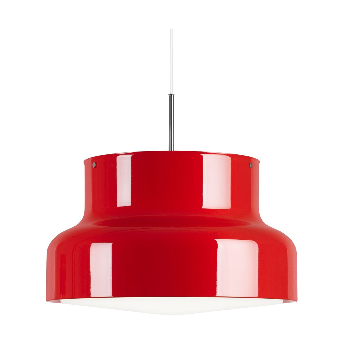 Ateljé Lyktan Bumling lampa stor 600 mm Röd-opalglas