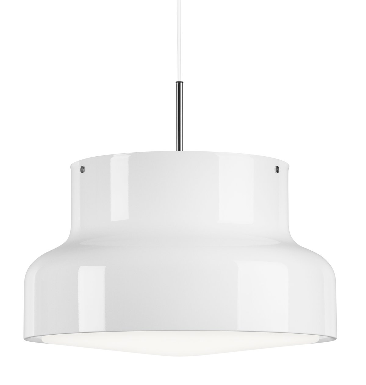 Ateljé Lyktan Bumling lampa stor 600 mm Vit-ringraster