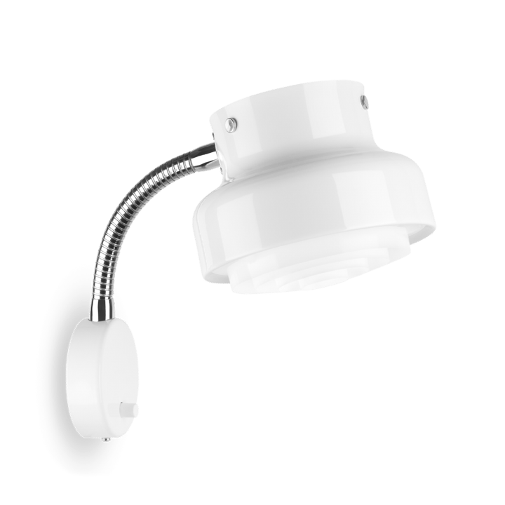 Bumling mini vägglampa Ø 19 cm, Vit Ateljé Lyktan