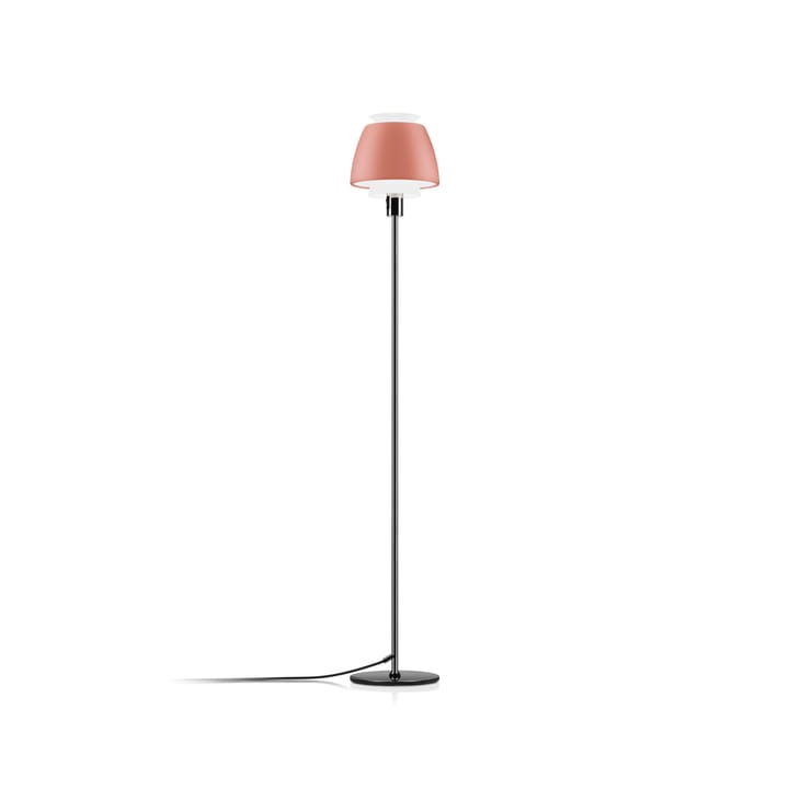 Buzz golvlampa - laxrosa, led, låg - Ateljé Lyktan