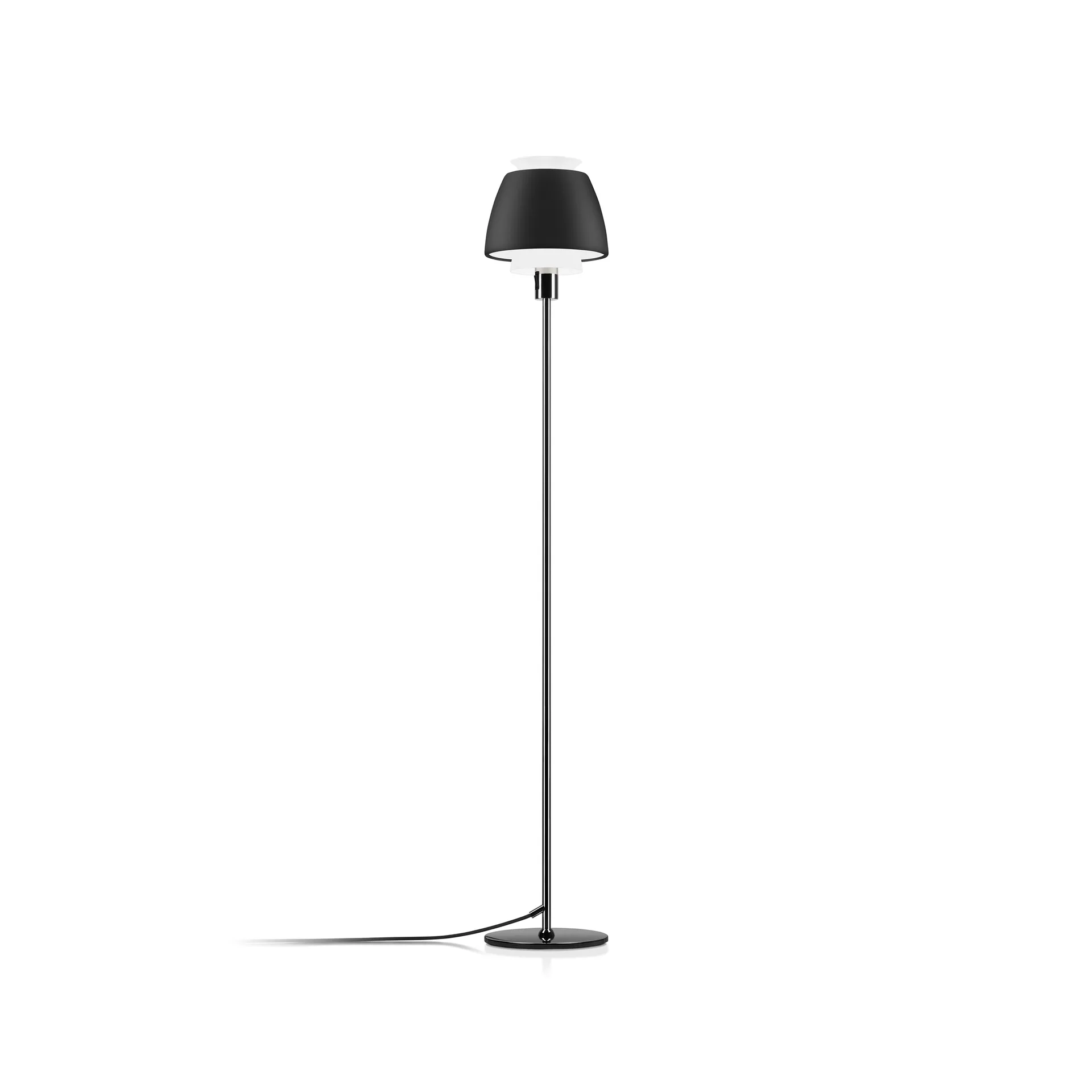 Buzz golvlampa, Svart, led, låg Ateljé Lyktan
