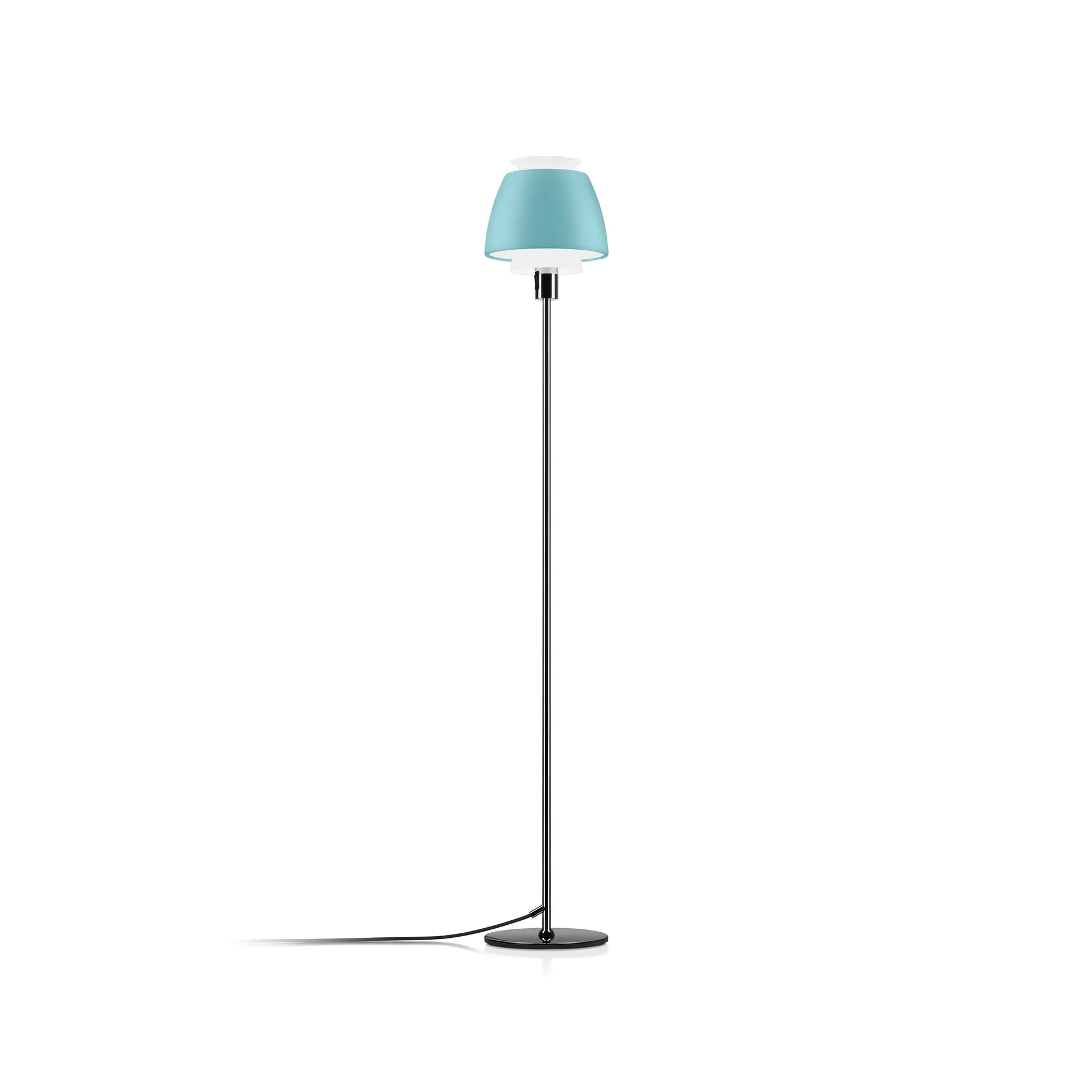 Buzz golvlampa, Turkos, led, låg Ateljé Lyktan