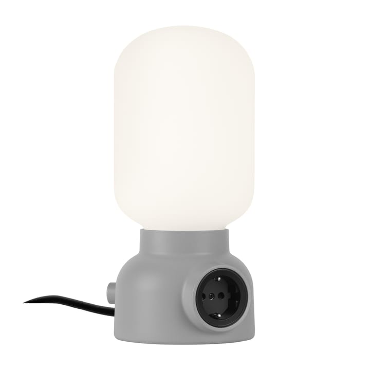 Plug Lamp bordslampa - grå - Atelje Lyktan