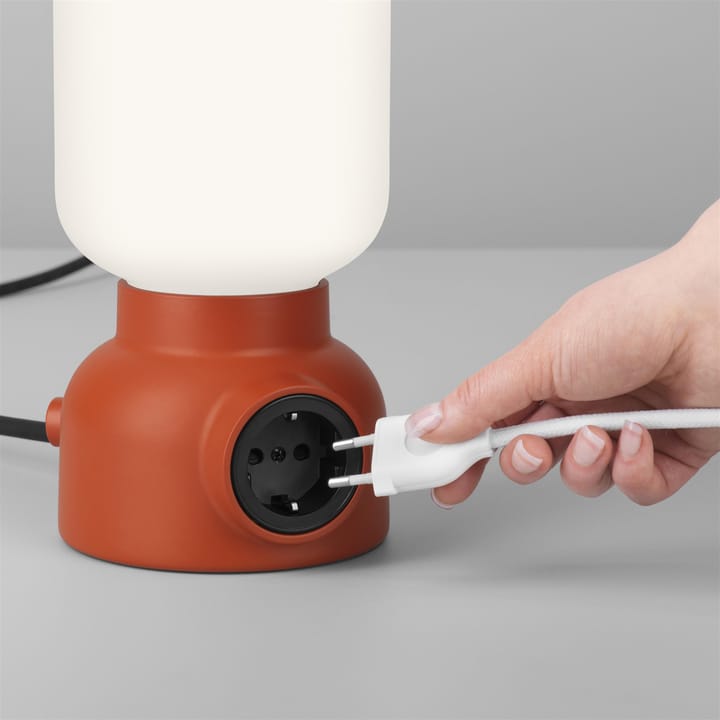 Plug Lamp bordslampa - grå - Ateljé Lyktan