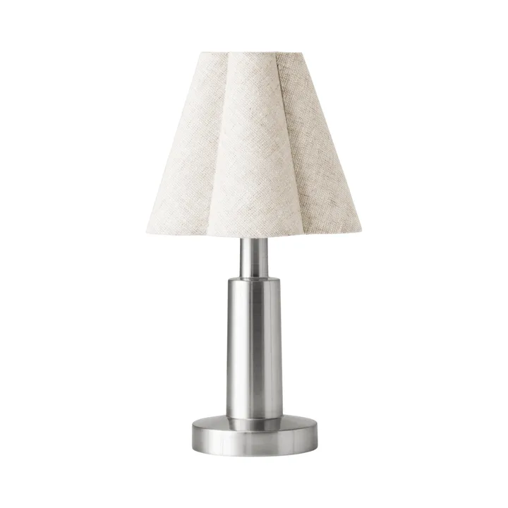 Admiral portabel bordslampa - Chrome-linen, 27 cm - Audo Copenhagen