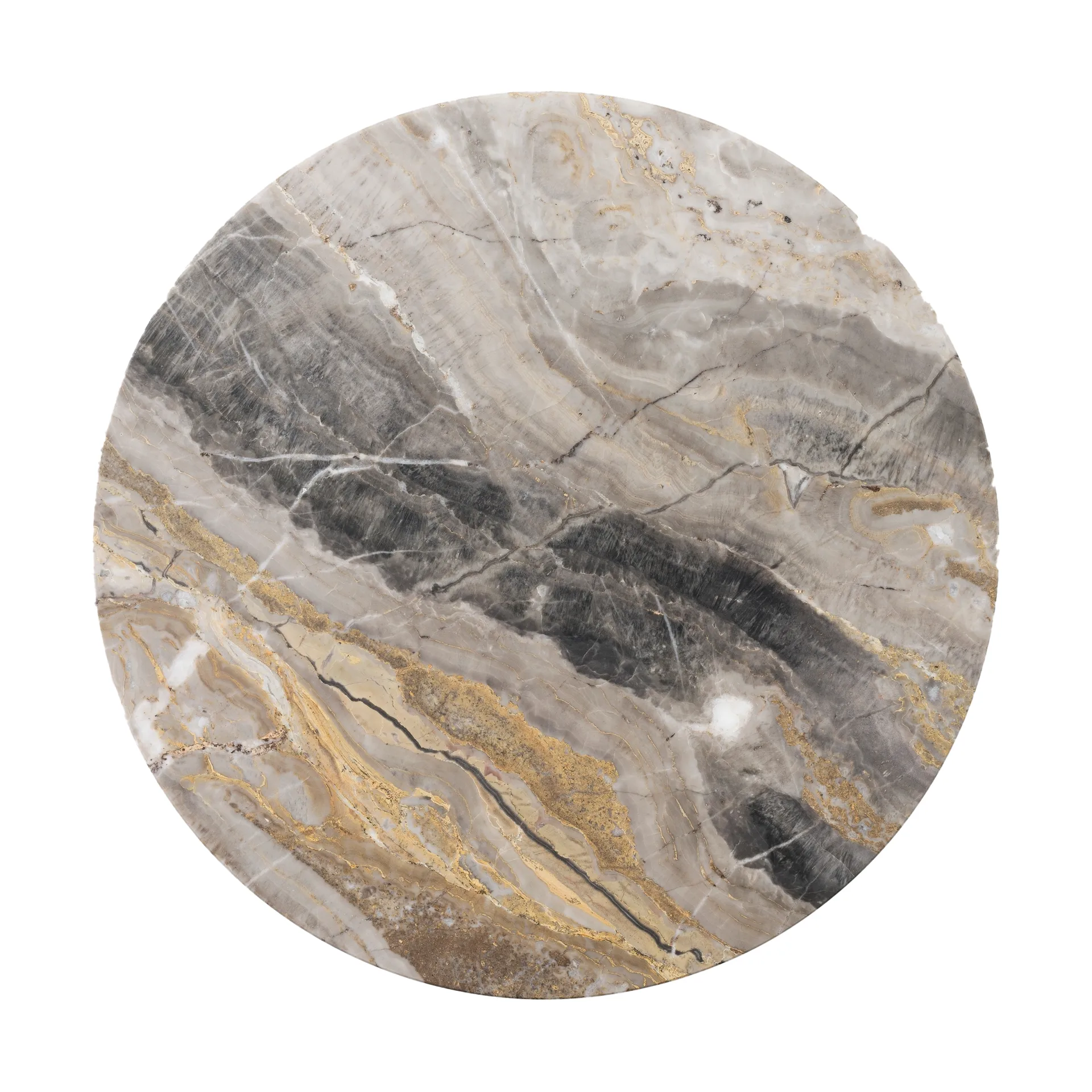 Androgyne bordsskiva till sidobord Ø42 cm, Grey galaxy Audo Copenhagen