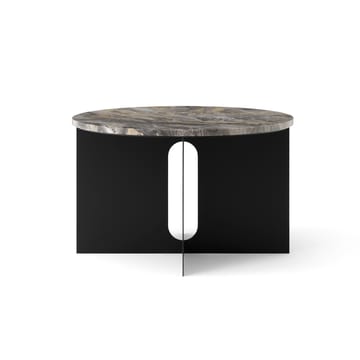 Androgyne bordsskiva till sidobord Ø65 cm - Grey galaxy - Audo Copenhagen