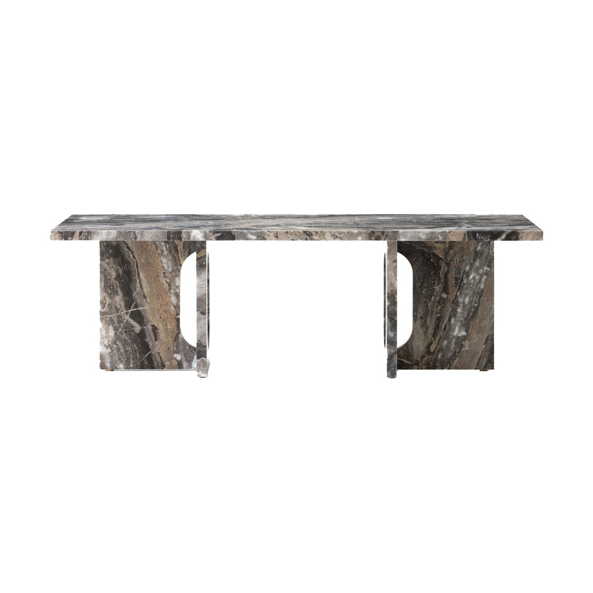 Audo Copenhagen Androgyne loungebord 45x120 cm Grey galaxy-grey galaxy