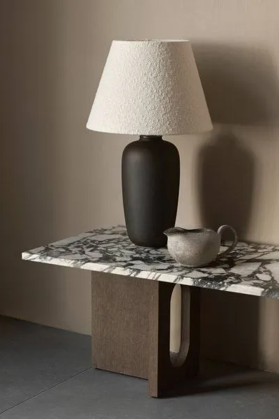 Androgyne loungebord, Oak dark st.-calacatta viola Audo Copenhagen