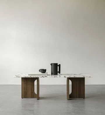 Androgyne loungebord - Oak dark st.-calacatta viola - Audo Copenhagen