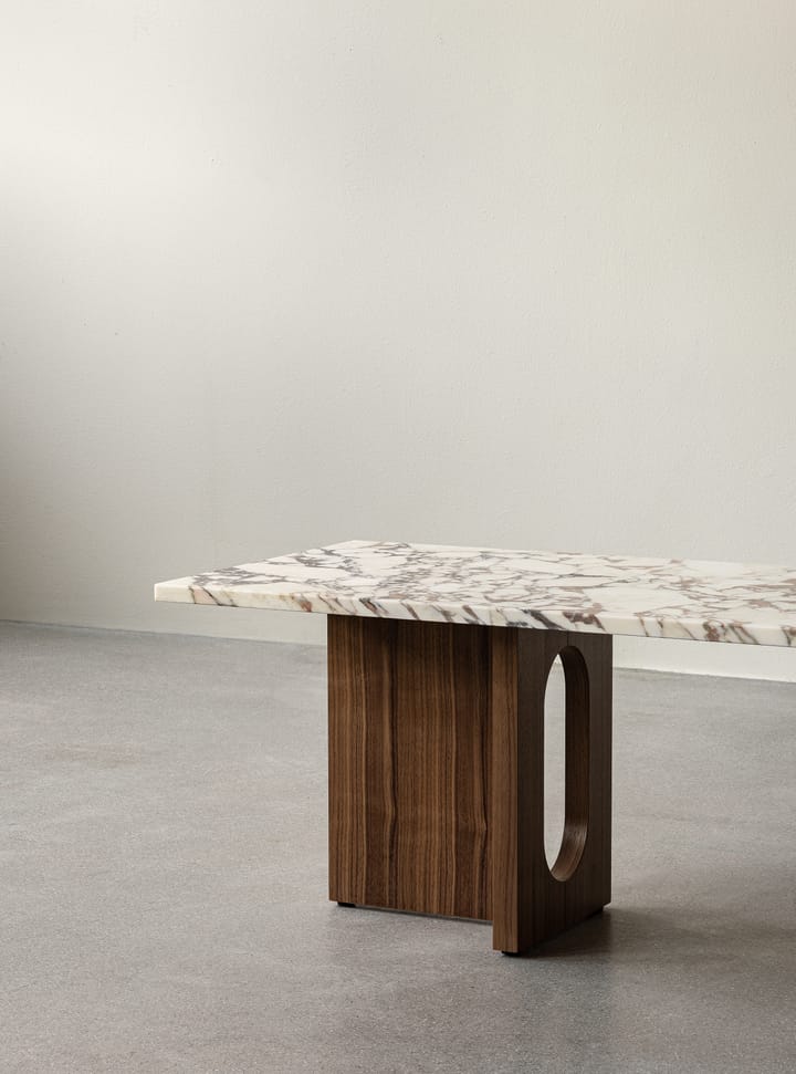 Androgyne loungebord, Oak dark st.-calacatta viola Audo Copenhagen