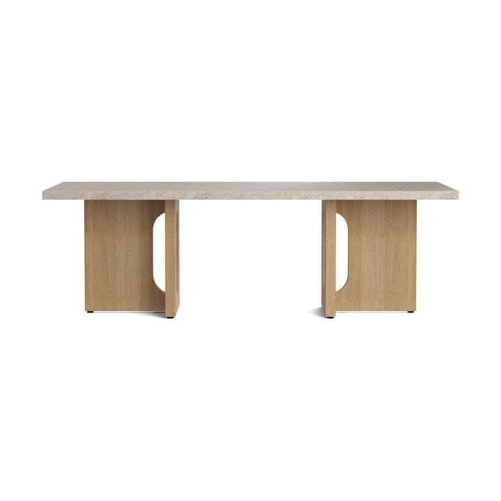 Androgyne loungebord, Sand/kunis breccia-ekstativ Audo Copenhagen