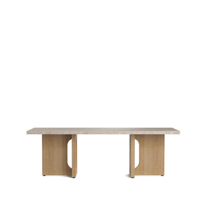 Androgyne loungebord - sand/kunis breccia, ekstativ - Audo Copenhagen