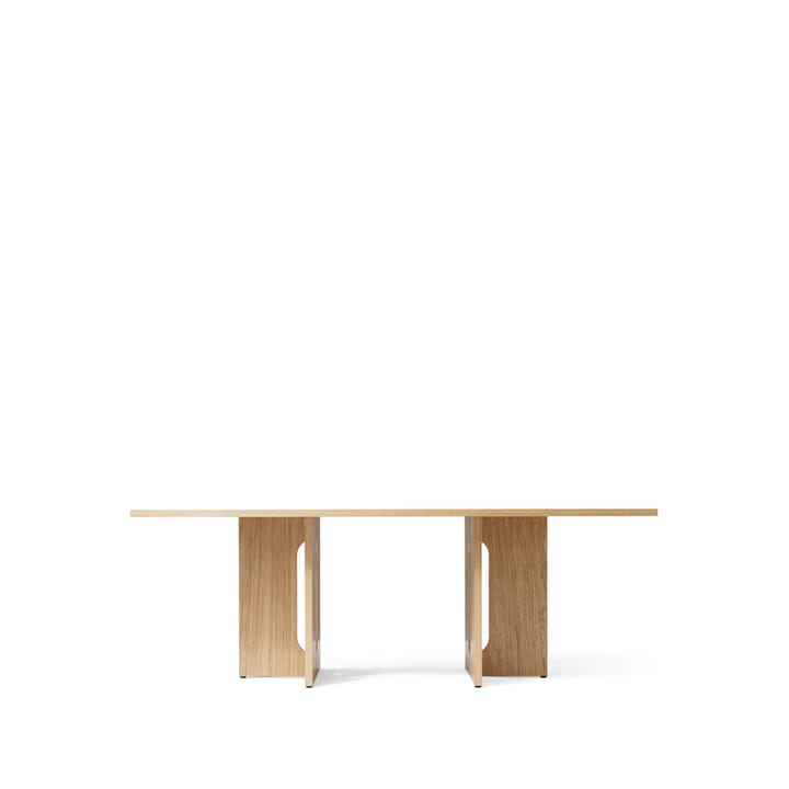 Androgyne Rectangular matbord - natural oak, 210x109 cm - Audo Copenhagen