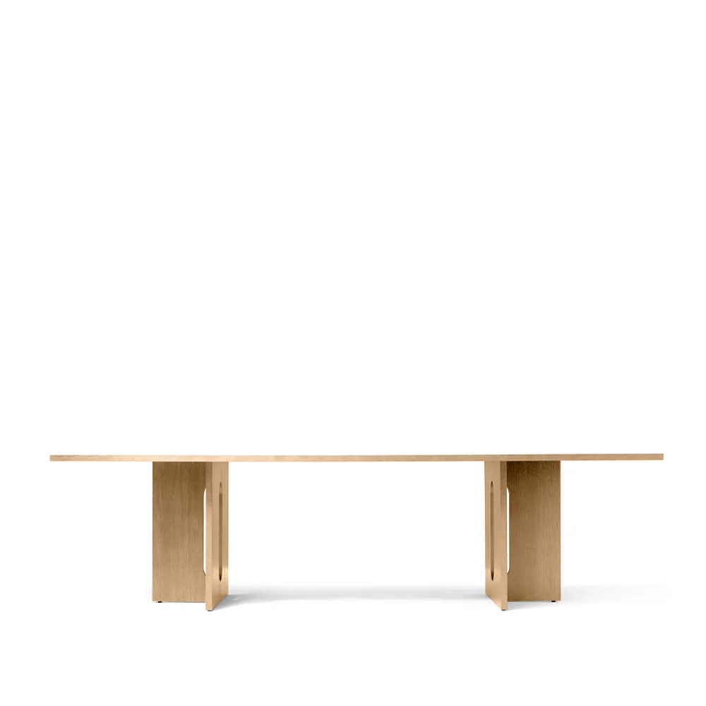 Androgyne Rectangular matbord, natural oak, 278x109 cm Audo Copenhagen