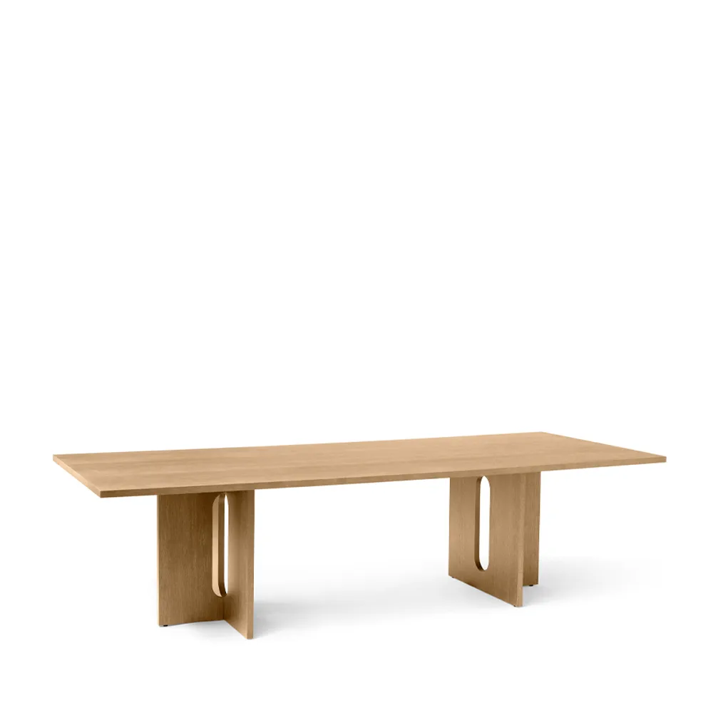 Androgyne Rectangular matbord, natural oak, 278x109 cm Audo Copenhagen
