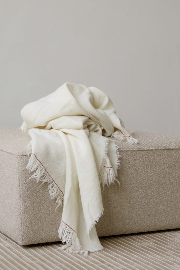 Battus pläd 130x185 cm, Ivory Audo Copenhagen