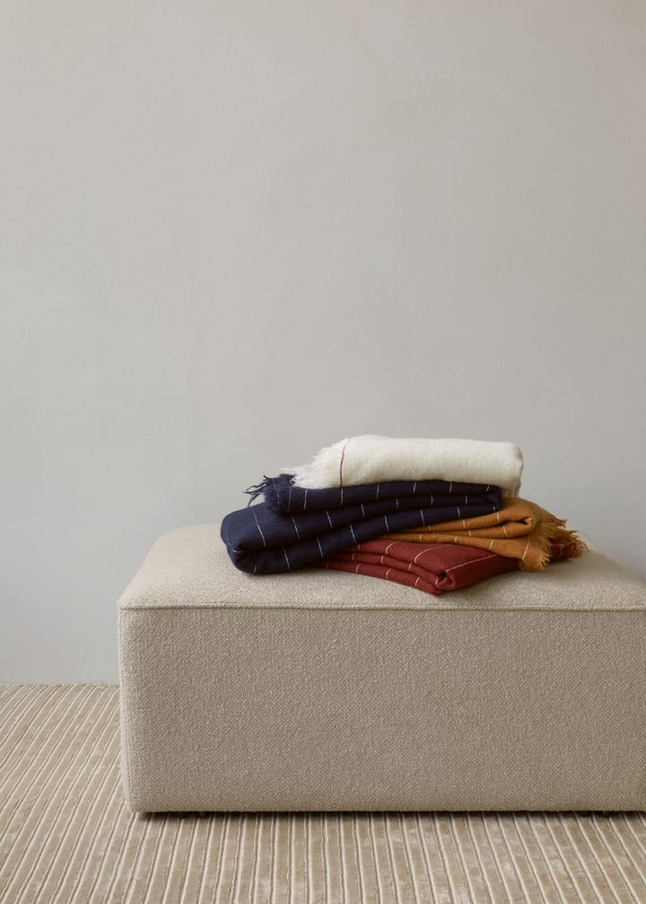 Battus pläd 130x185 cm, Ivory Audo Copenhagen
