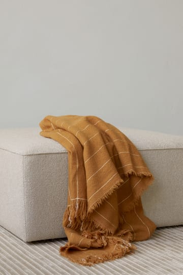 Battus pläd 130x185 cm - Ochre - Audo Copenhagen