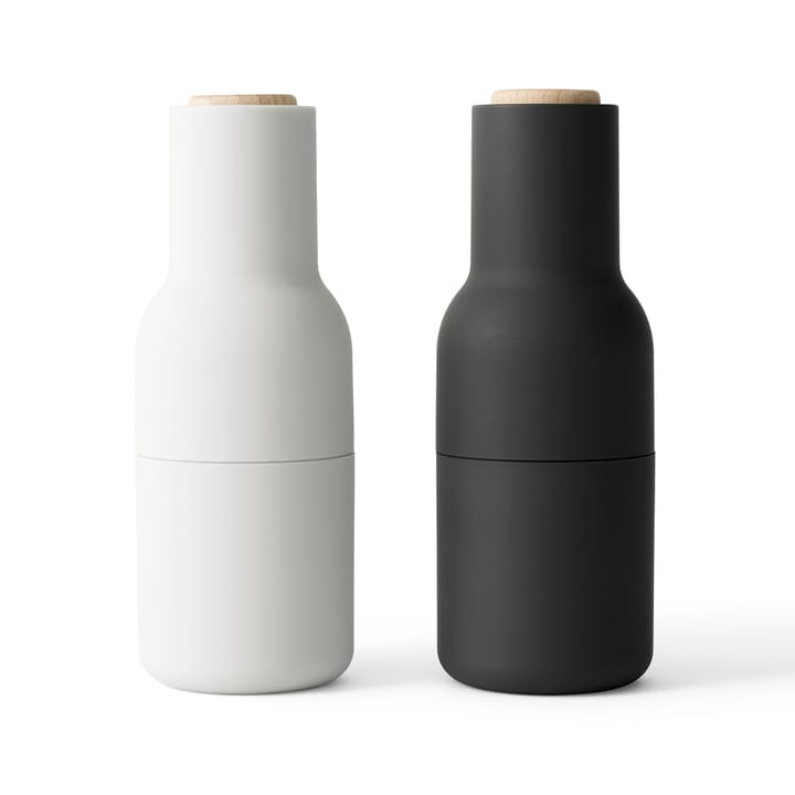 Bottle Grinder kryddkvarn 2-pack - Ash-carbonbok - Audo Copenhagen