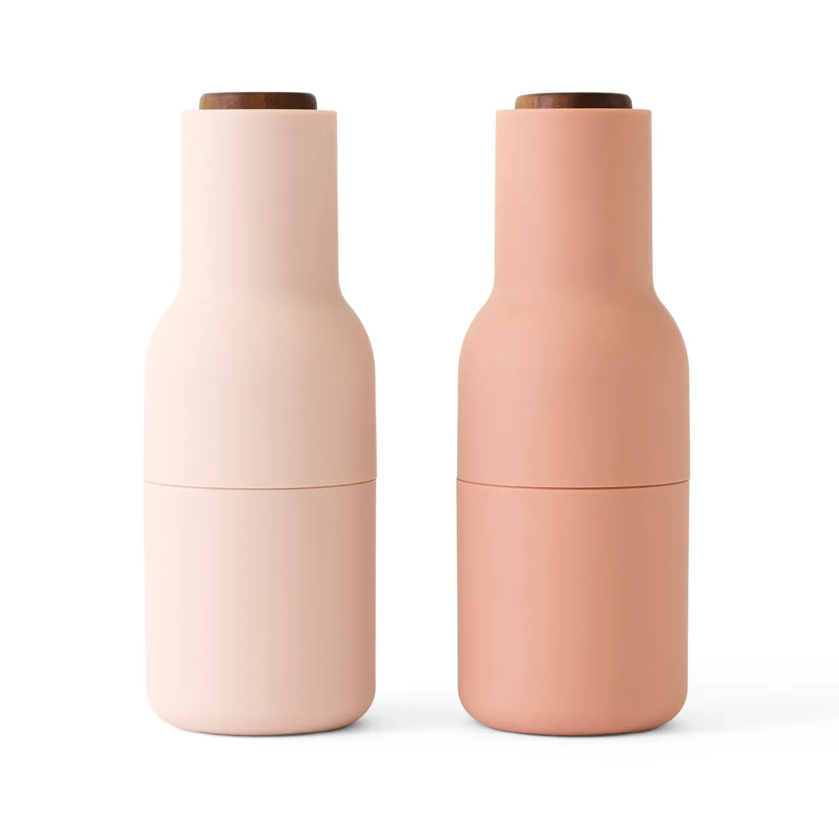 Bottle Grinder kryddkvarn 2-pack, Nudes-valnöt Audo Copenhagen