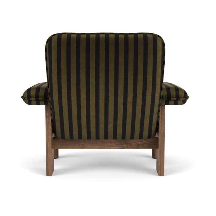 Brasilia fåtölj, Walnut-Cabanon soft Audo Copenhagen