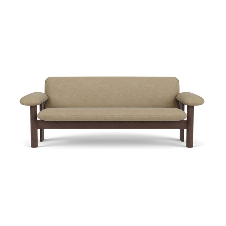 Brasilia soffa 2-sits, Dark oak-Audo Bouclé 02 Audo Copenhagen