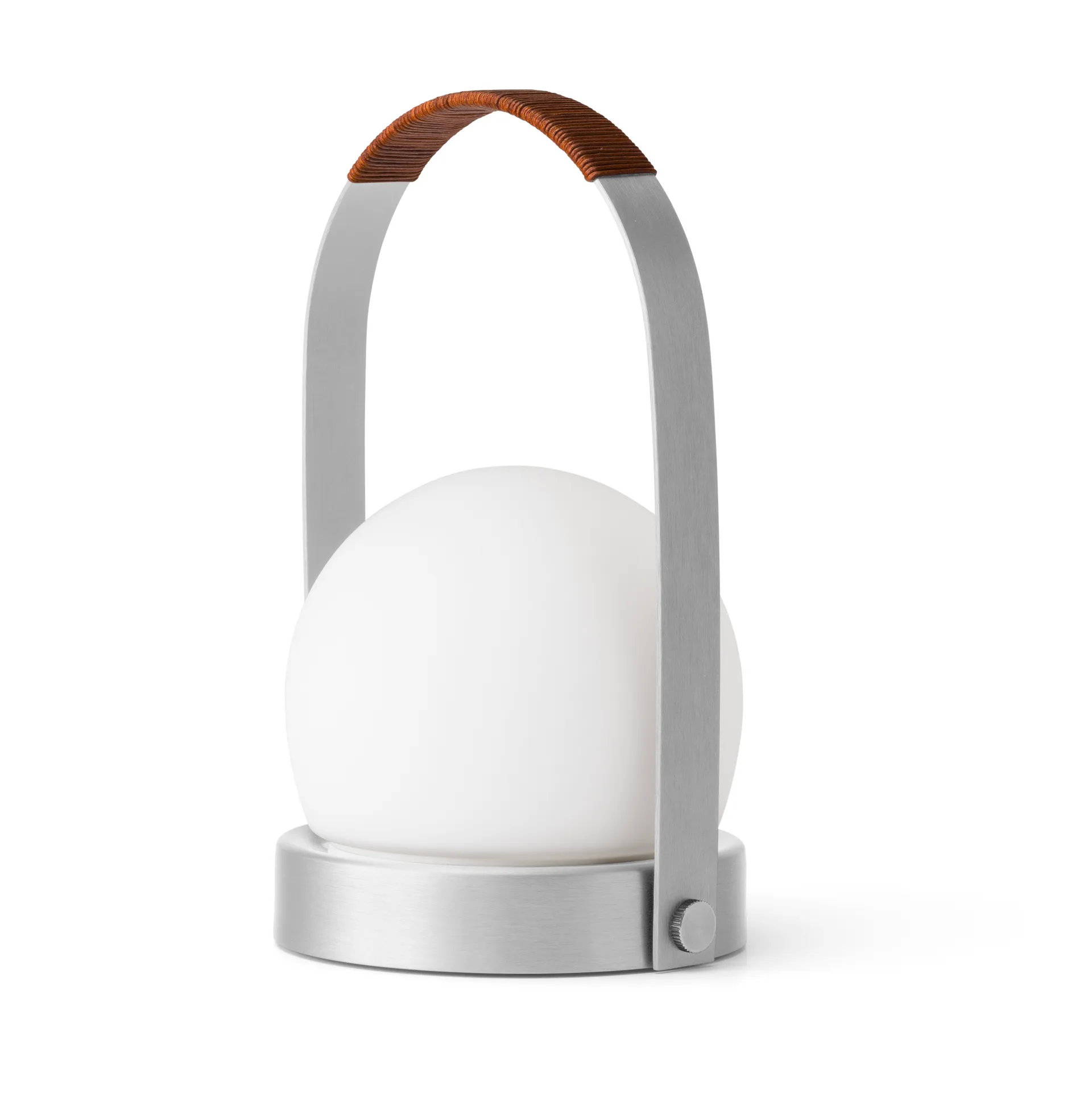 Carrie portabel bordslampa, Borstad aluminium Audo Copenhagen