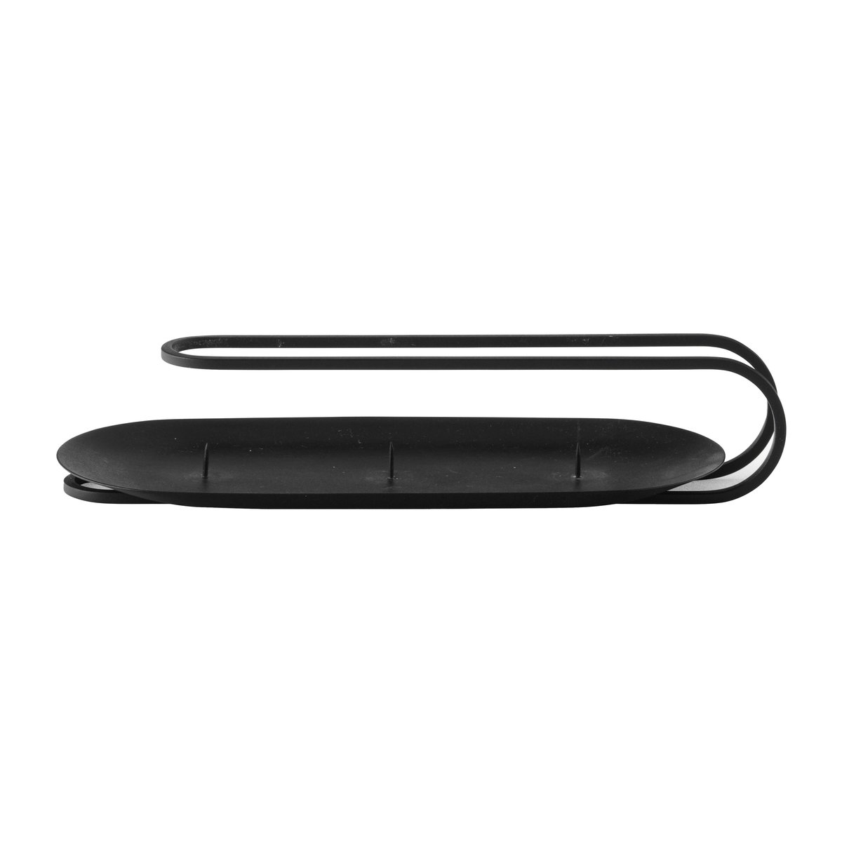 Audo Copenhagen Clip ljusstake för 3 ljus 5cm Svart