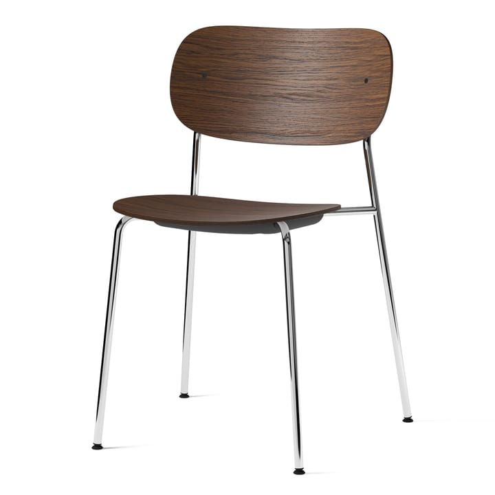 Co Chair matstol kromade ben, Mörkbetsad ek Audo Copenhagen
