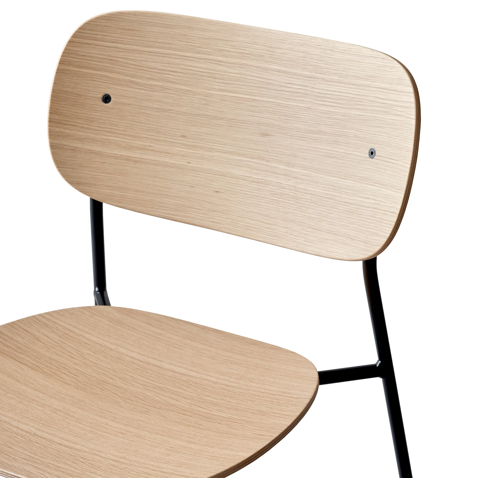 Co Chair matstol svarta ben, Ek Audo Copenhagen