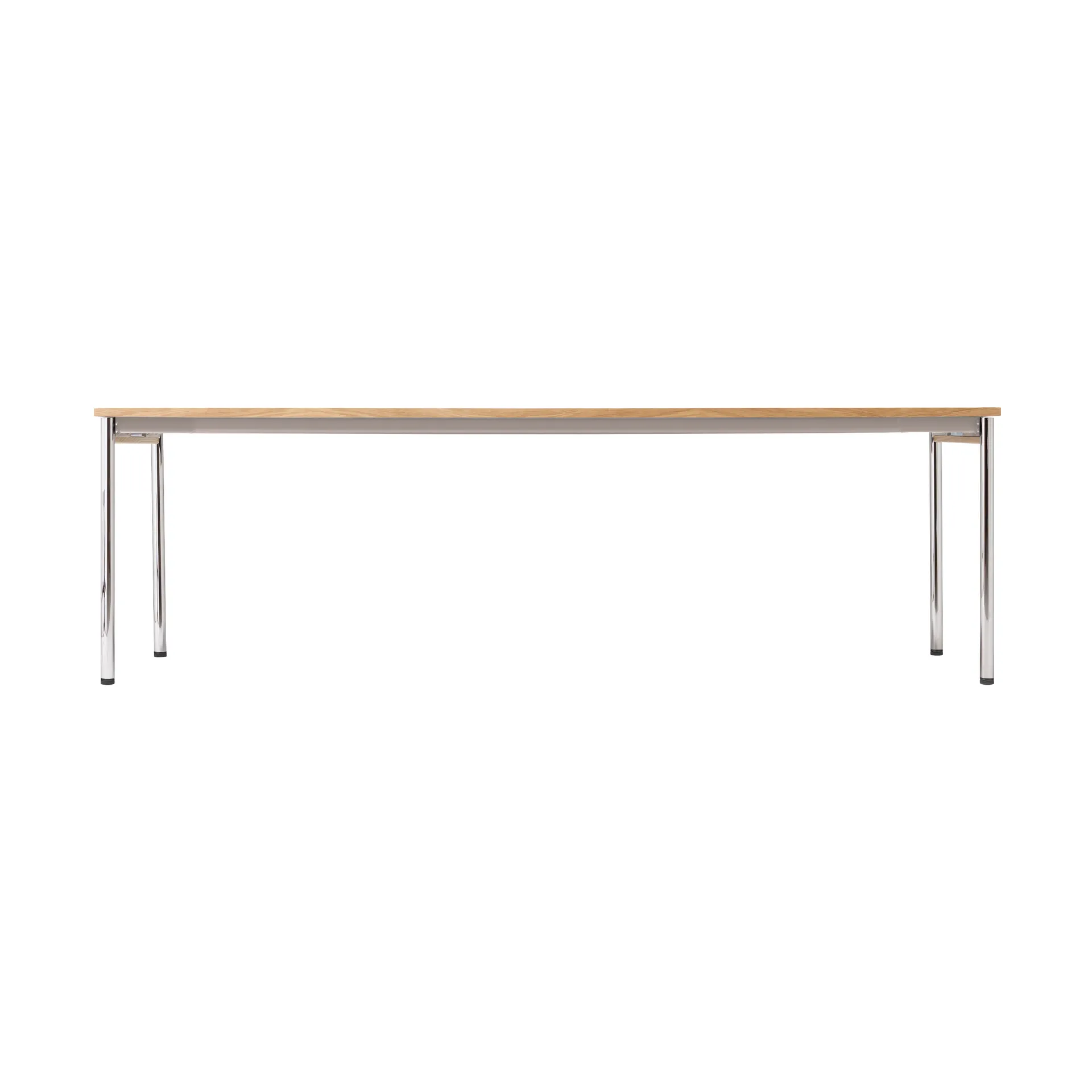 Co Table konferensbord 240x100cm, Chrome-laminate creme Audo Copenhagen