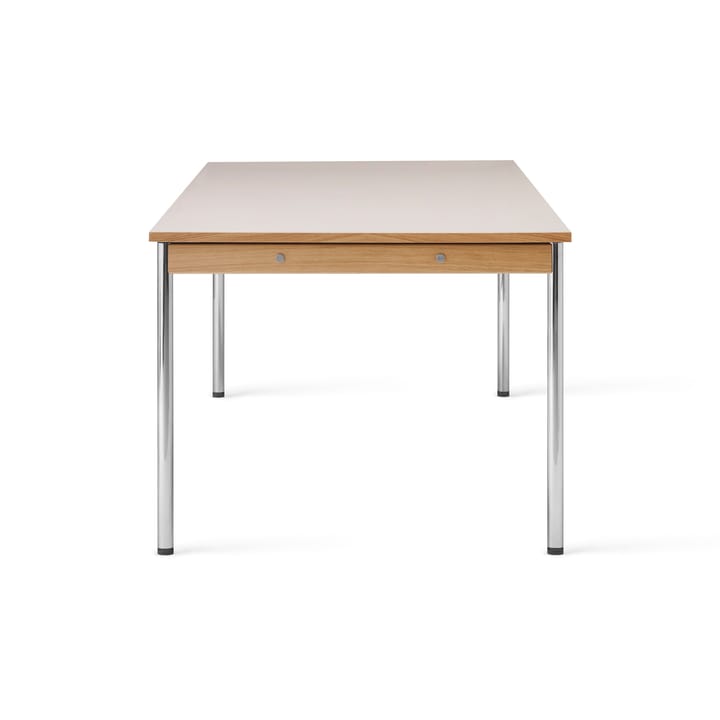 Co Table konferensbord 240x100cm, Chrome-laminate creme Audo Copenhagen