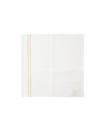 Cressida linneservett 45x45 cm - Ochre - Audo Copenhagen